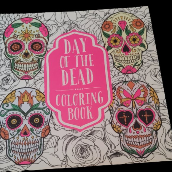 Day of the Dead  Colouring Book - New - Picture 1 of 1